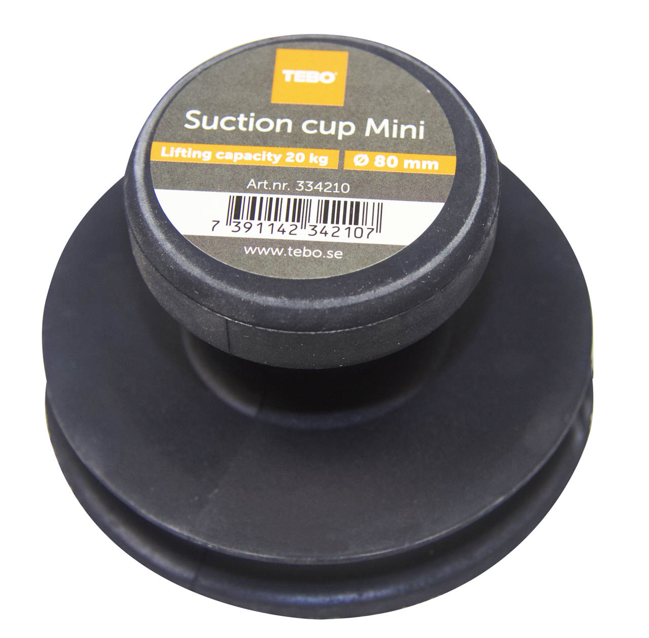 Sugekop til låg i bøsning