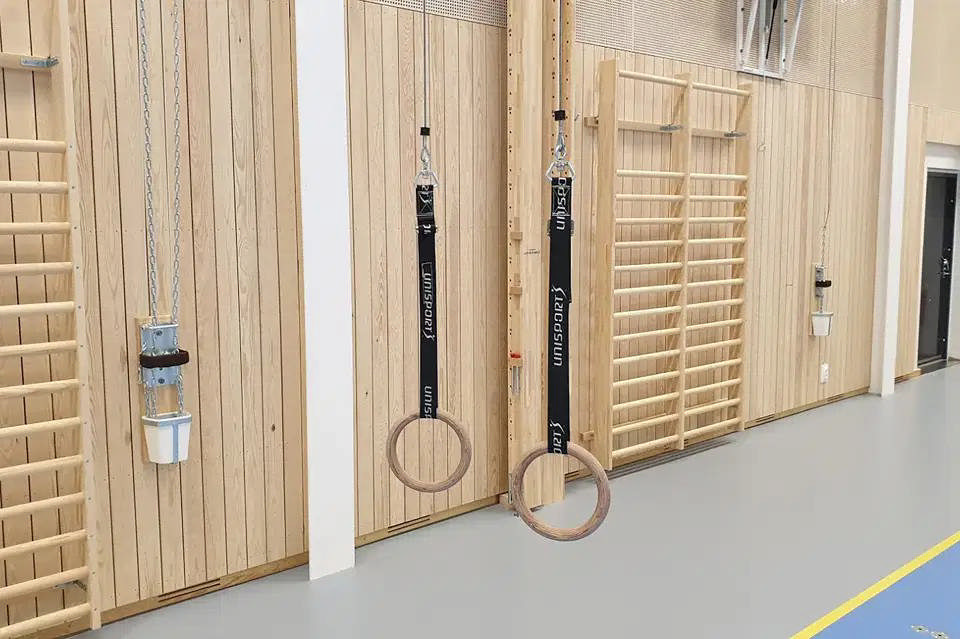 Romerska ringar RANTZOWS J101, max 6000 mm takhöjd