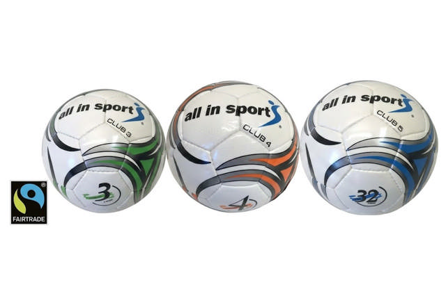 Jalkapallo All in sport Club, Reilun kaupan pallo