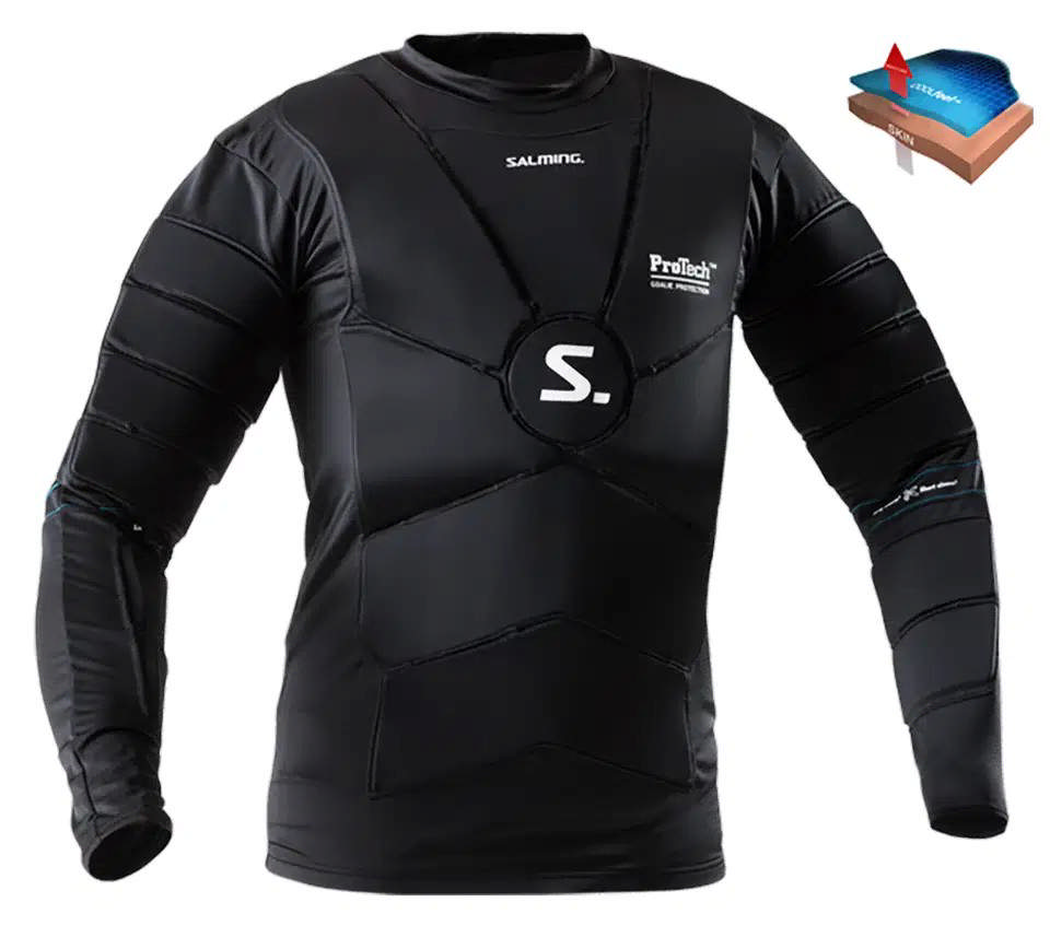 Maalivahdin suojaliivi Salming, pehmustettu