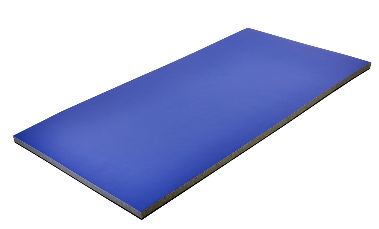 Voimistelumatto Economy 2000x1000x40 mm, sininen