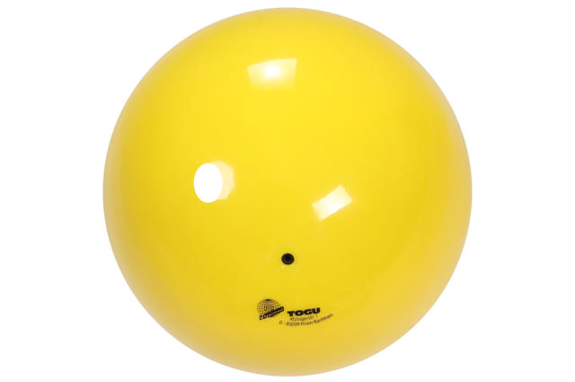 Voimistelupallo, FIG-hyväksytty, keltainen