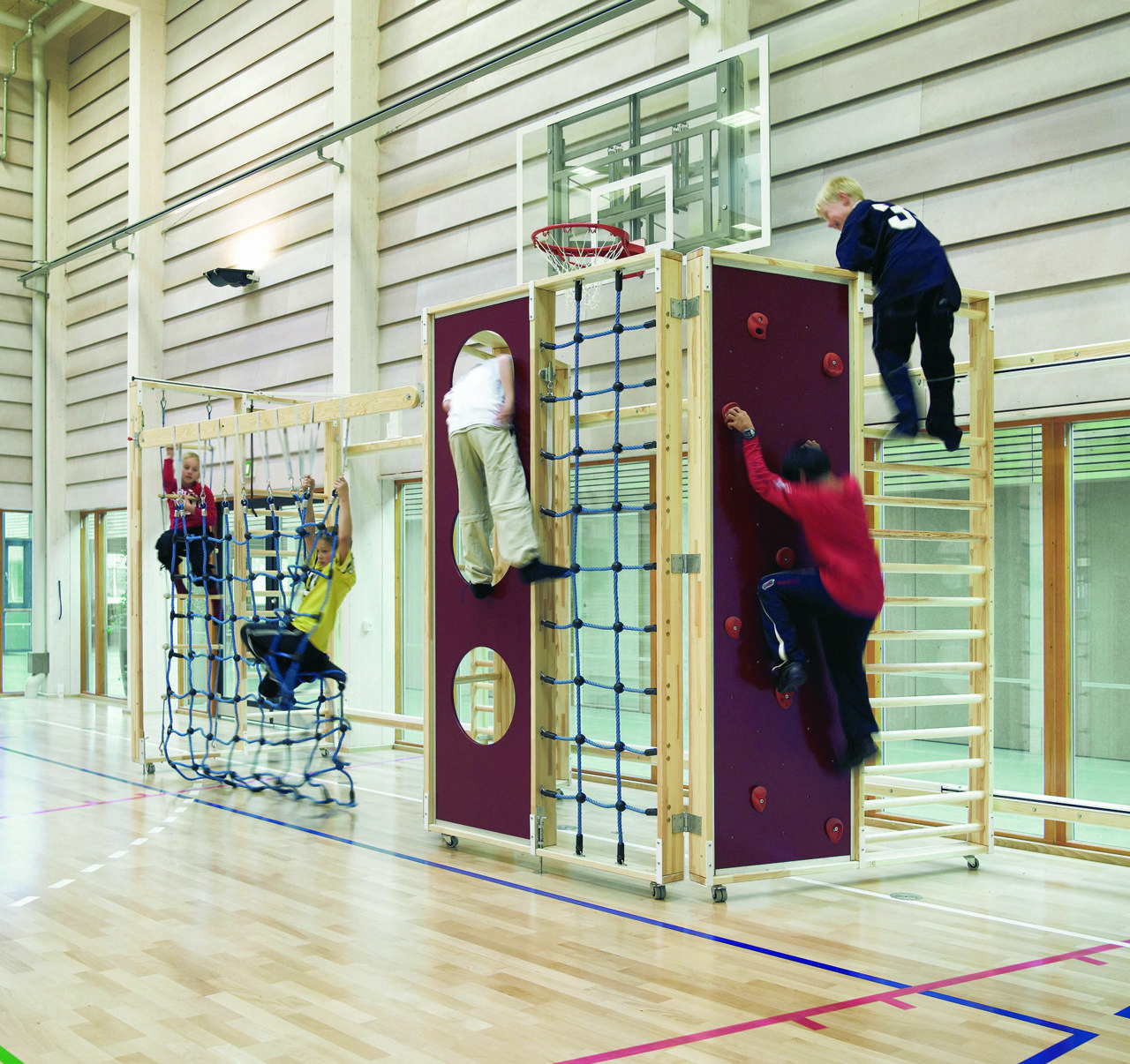 Klätterställning RANTZOWS Borgen, vänster