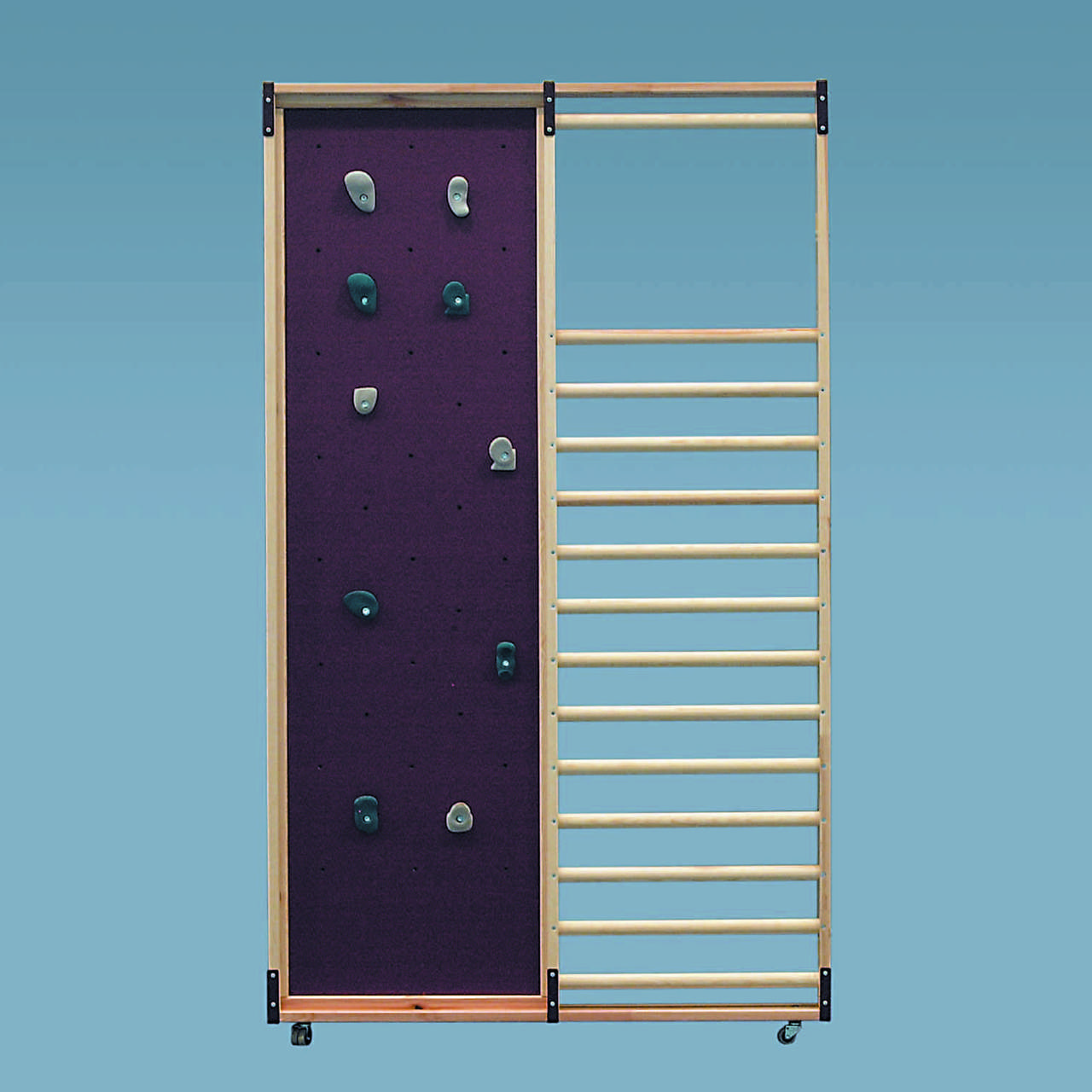 Svängbar modul RANTZOWS klättervägg, vänster