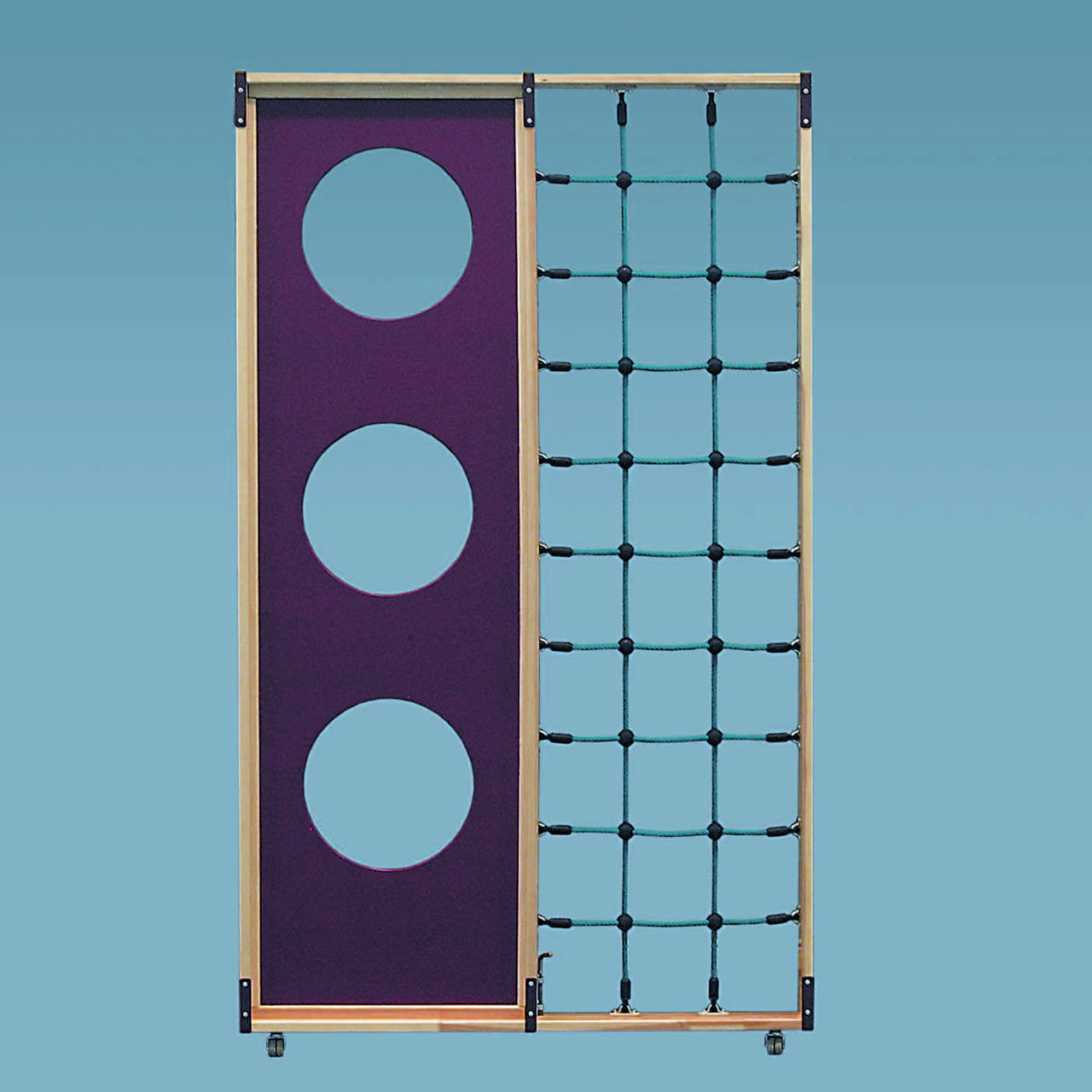 Svängbar modul RANTZOWS klätternät, vänster