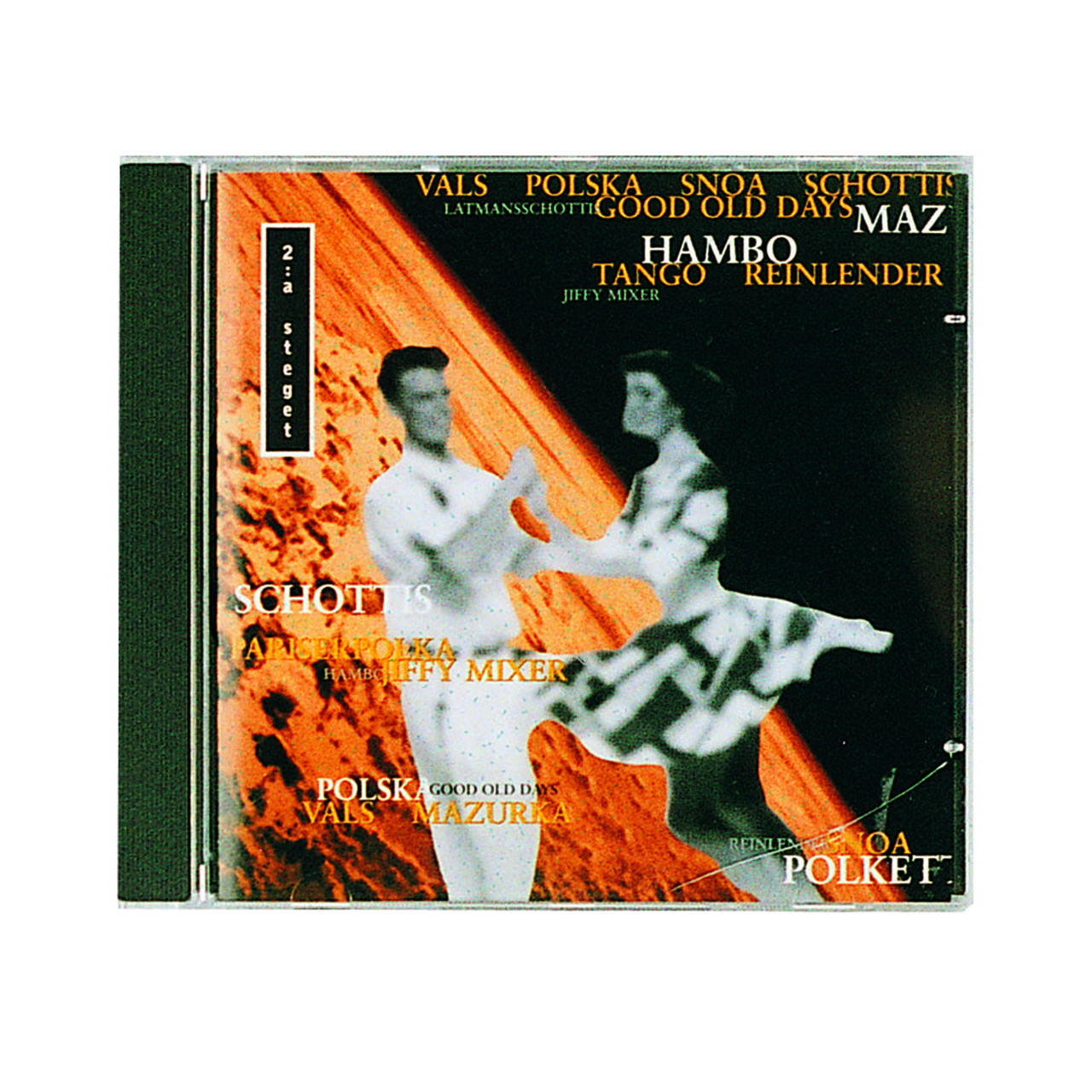 Dans steg 2 cd+hefte