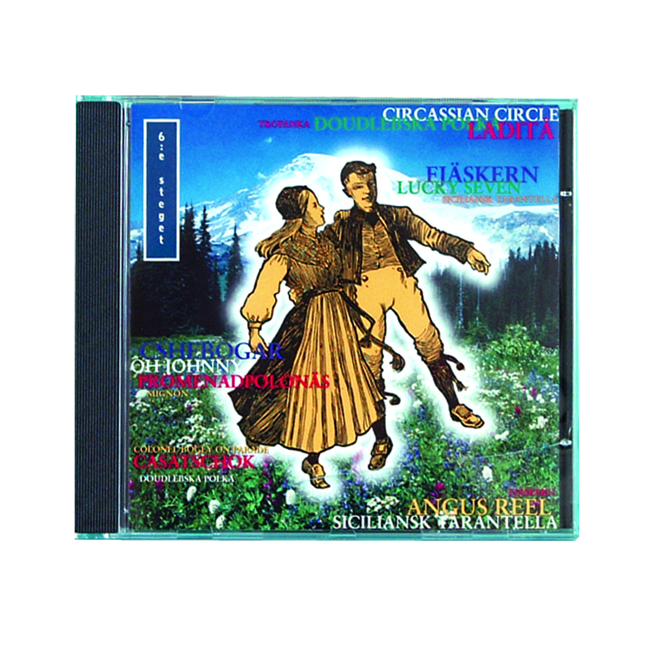 Dans steg 6 cd+hefte