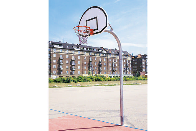 Streetbasketballstativ