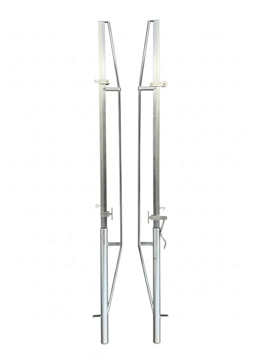 Volleybollstolpar Stål, träning