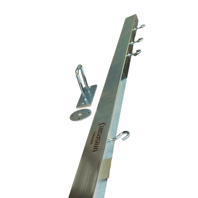 Yhdistelmäpylväs lento- ja sulkapalloon