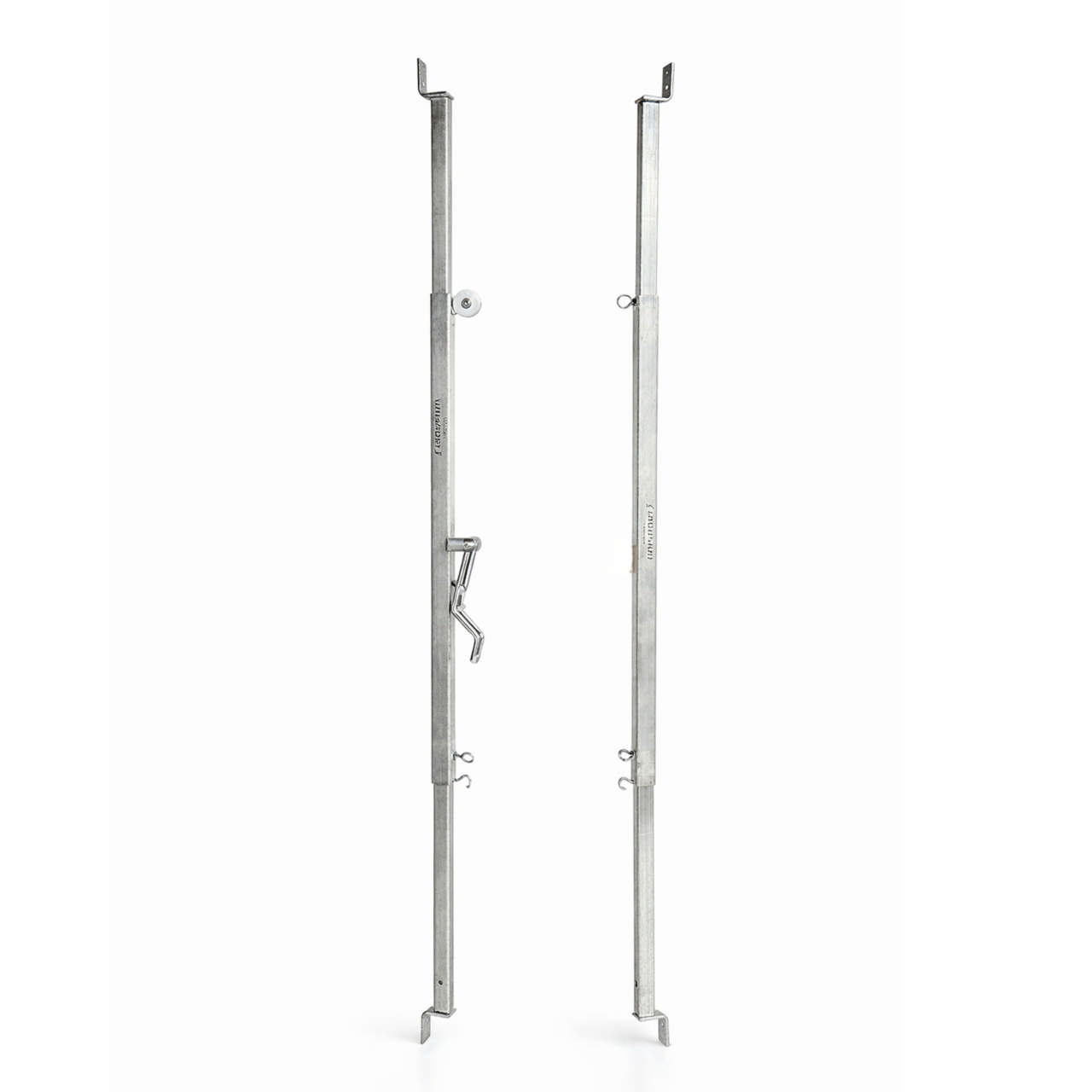 Kombiväggfästen Badm/volley, för permanent fastsättning