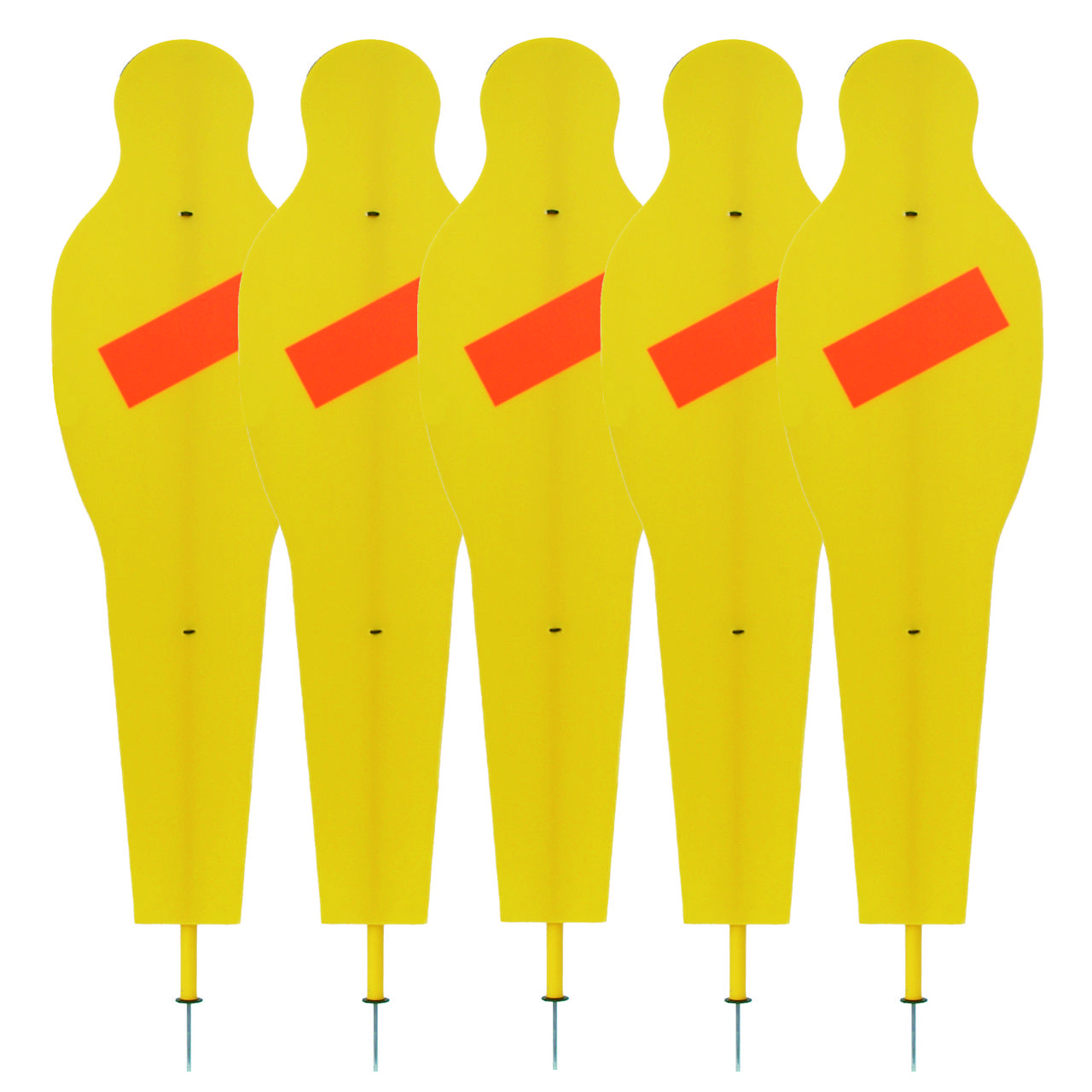 Frisparkmur 5 stk.figurer