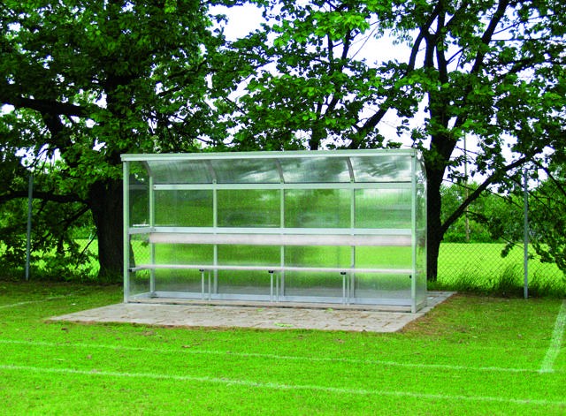 Vaihtopelaaja-aitio 3 m