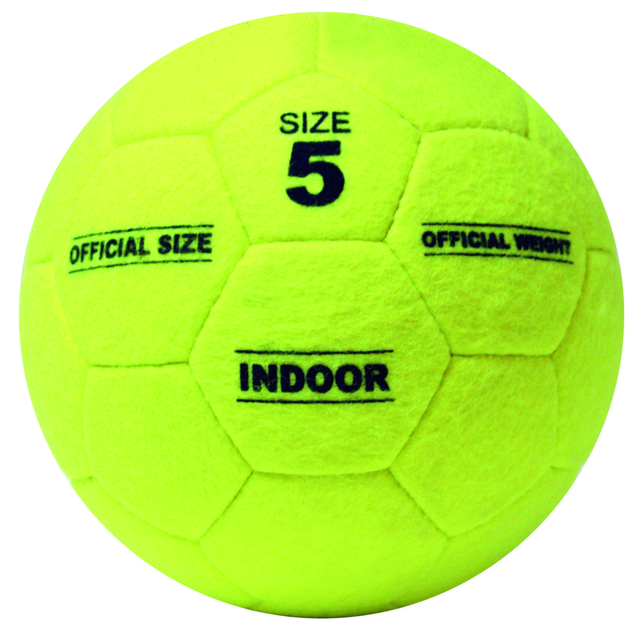 Sisäjalkapallo All in sport, keltainen huopa, koko 5