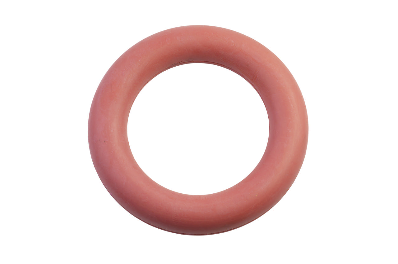 Gummiring, rød