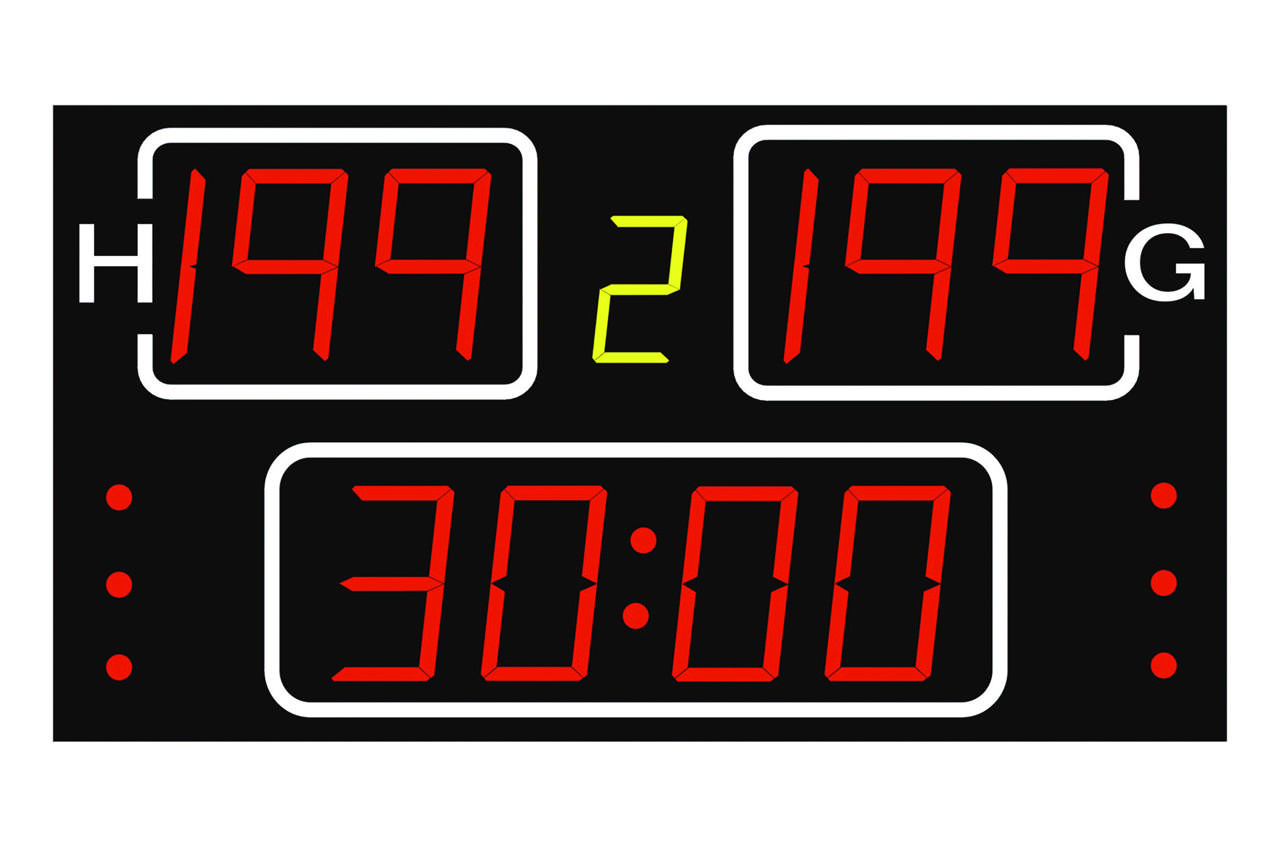 Resultattavla NAUTRONIC NA2120, multisport