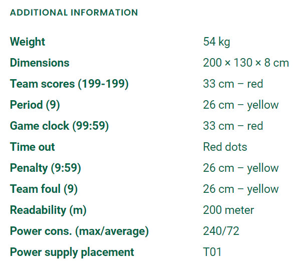 Resultattavla NAUTRONIC NA3330, multisport