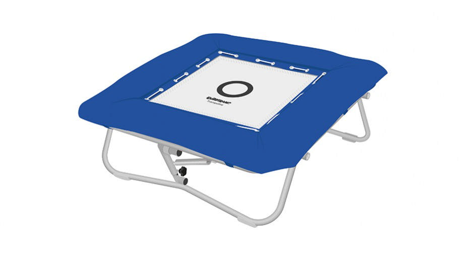 Minitrampoliini Eurotramp Minitramp 125, kumijousin