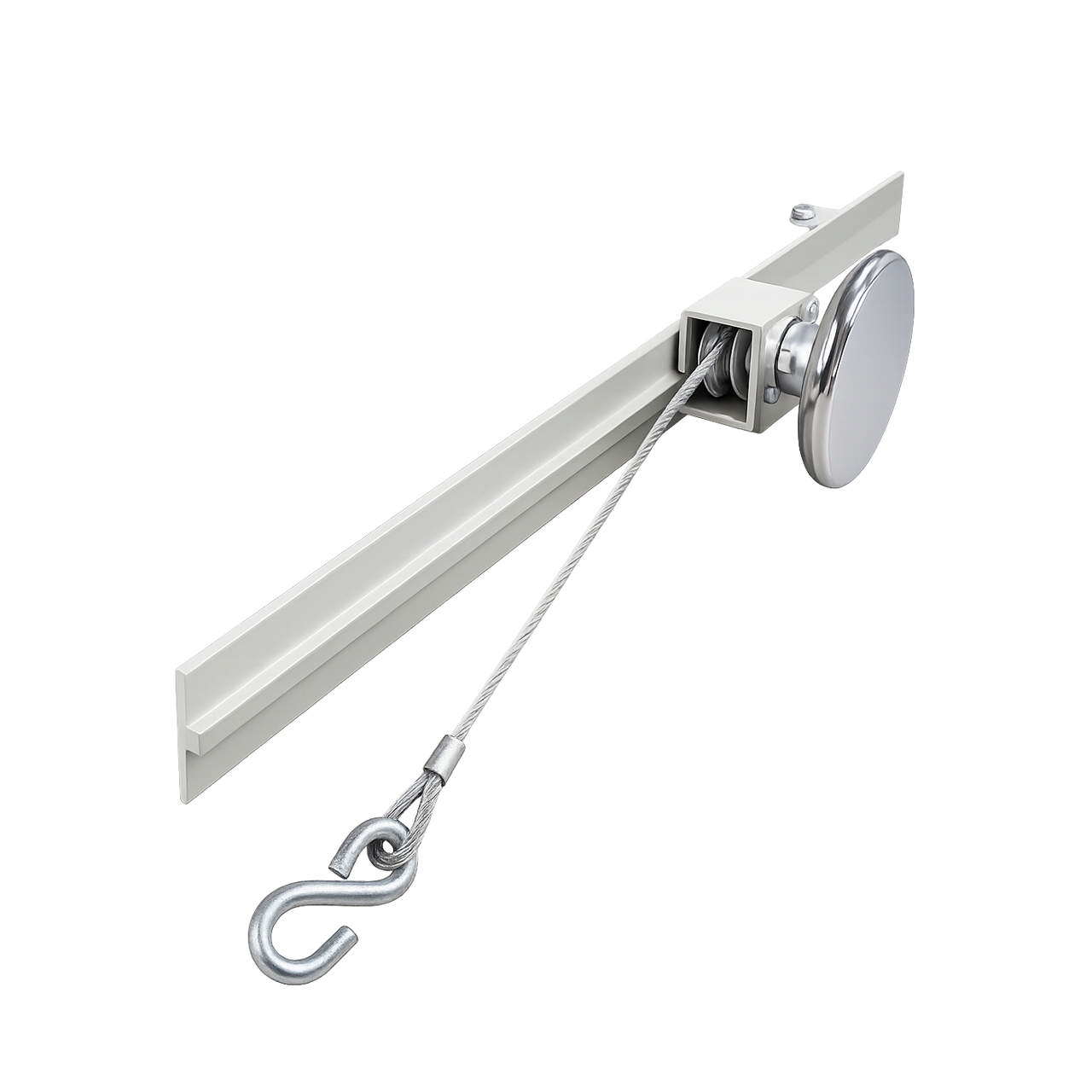 Kiristäjän vaijeri lentopallopylväälle