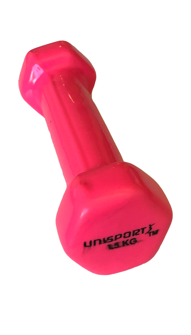 Hantel UNISPORT Soft Touch 0,5 kg