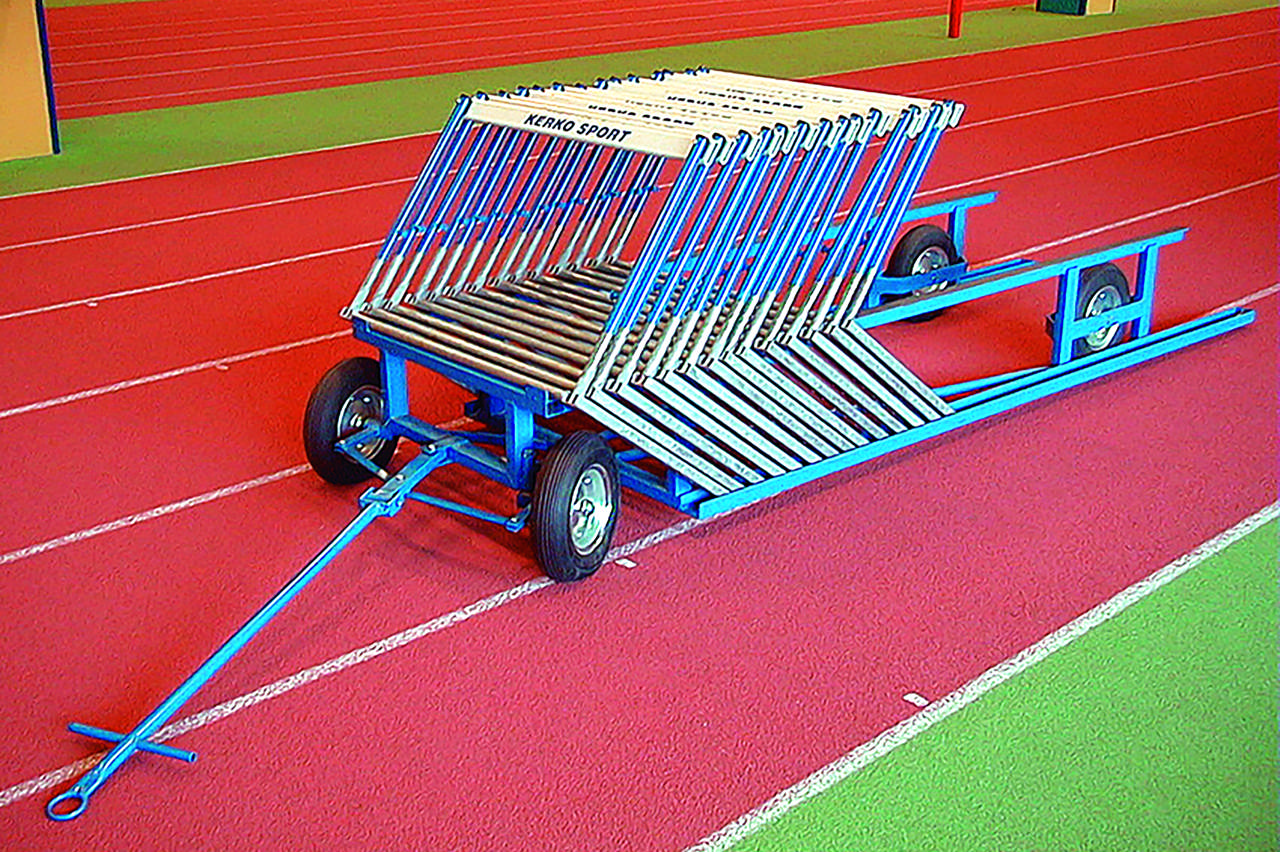 Juoksuaitojen kuljetusvaunu