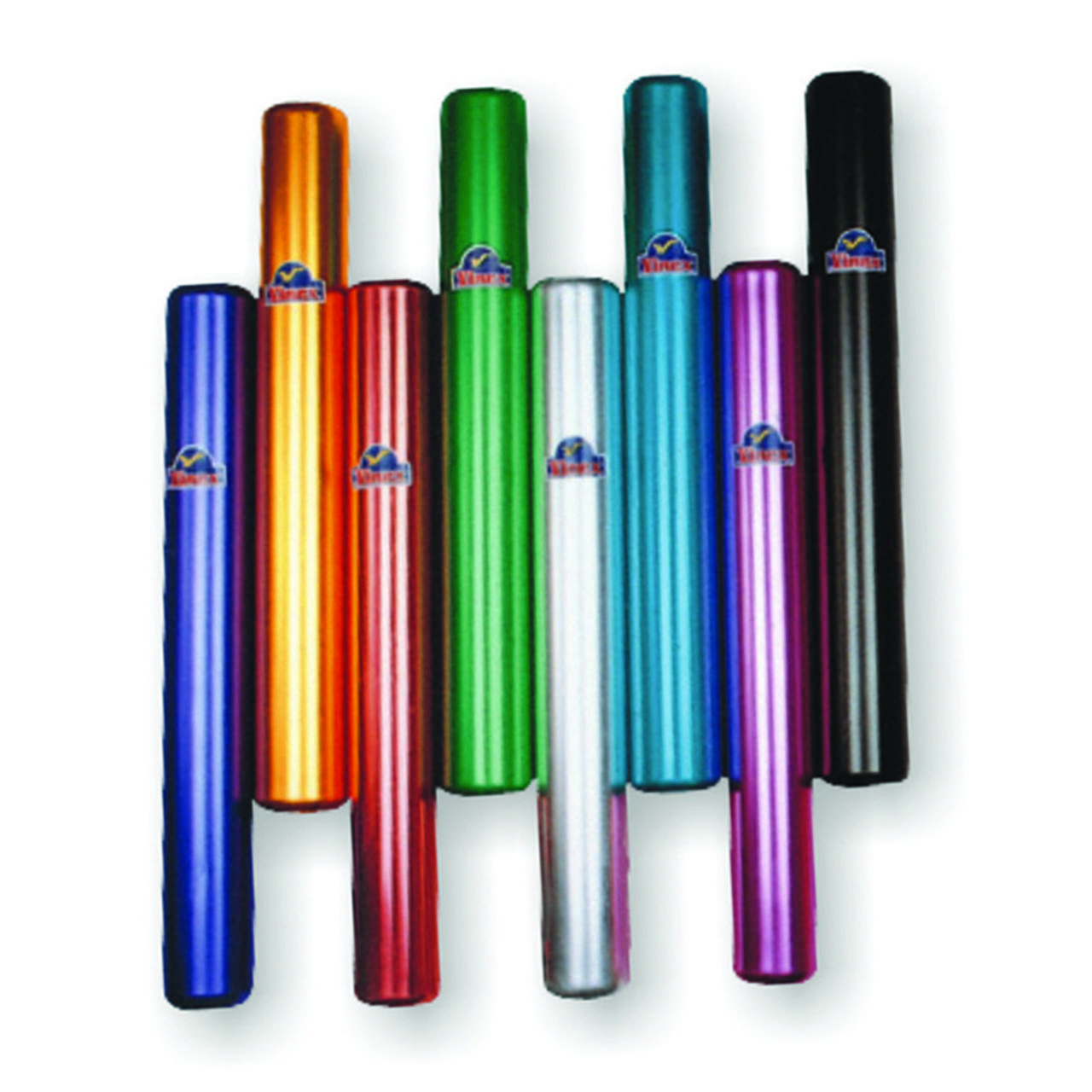 Stafettpinnar UNISPORT Champion 8-p, sats  8 st i olika färger