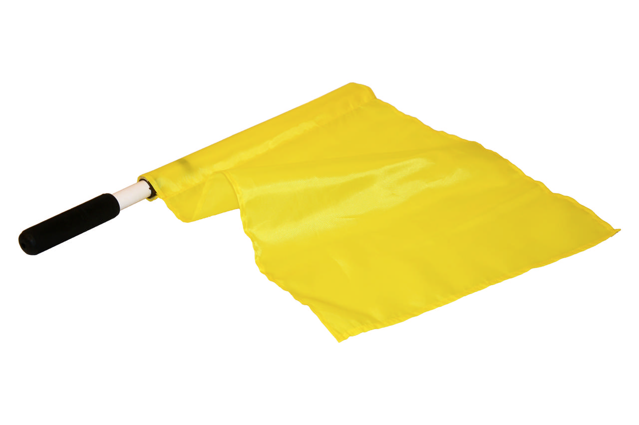 Funktionärsflagga, gul