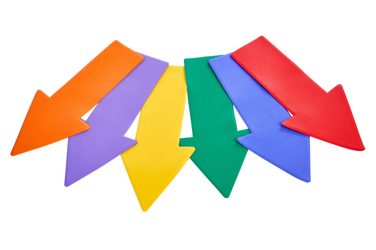 Piler 6 pk, gulvmerking