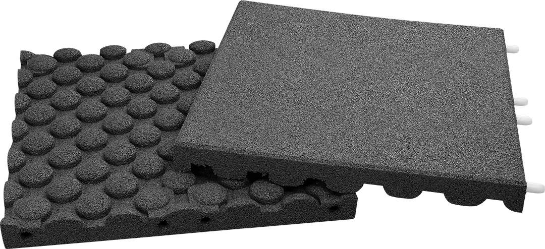 Euroflex 500x500x70mm grey