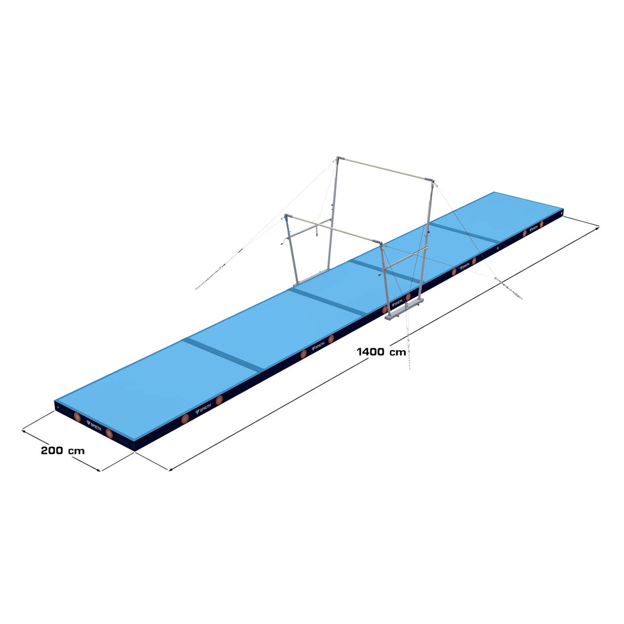 Set av mattor till SPIETH dambarr