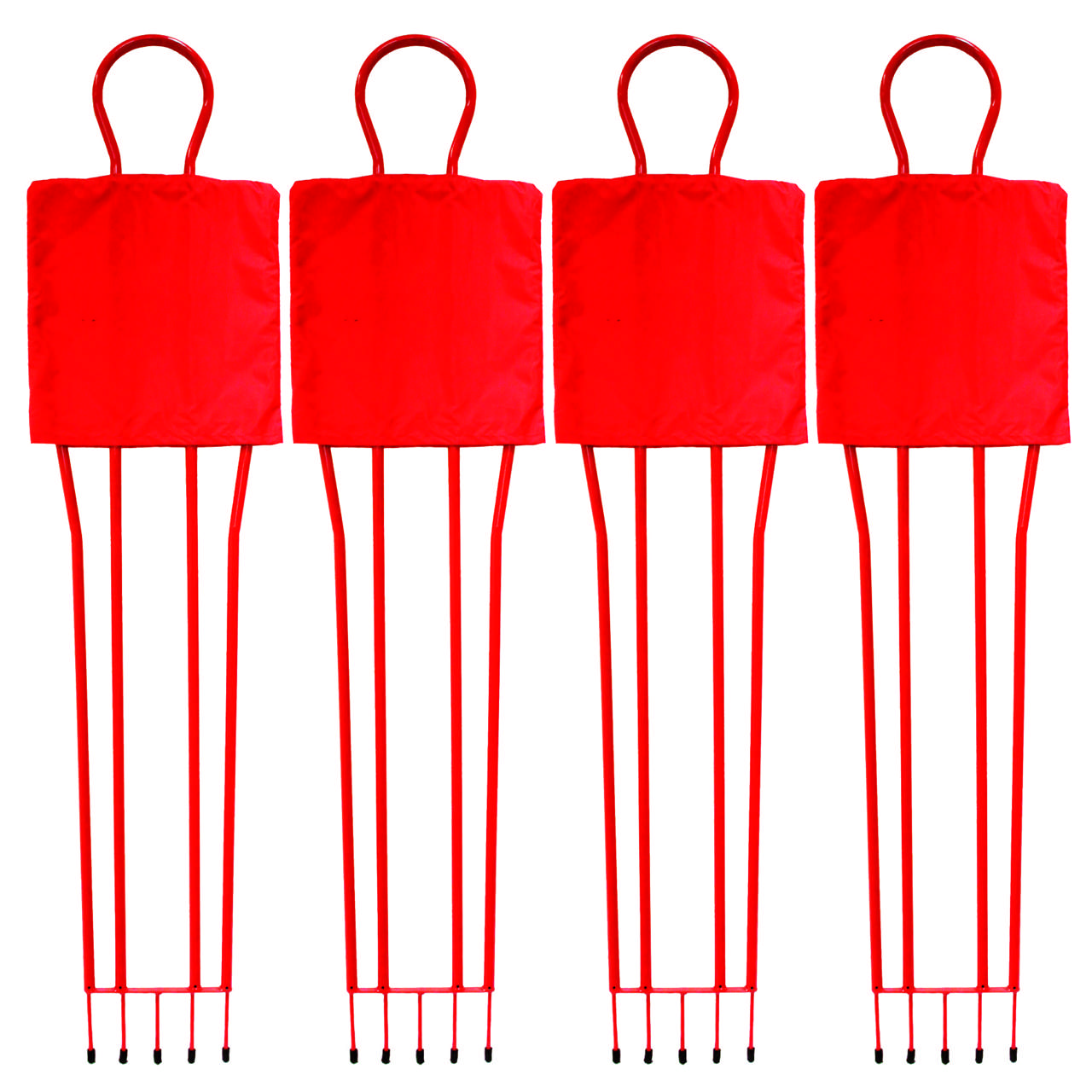 Frisparkmur av stål 4-Pk