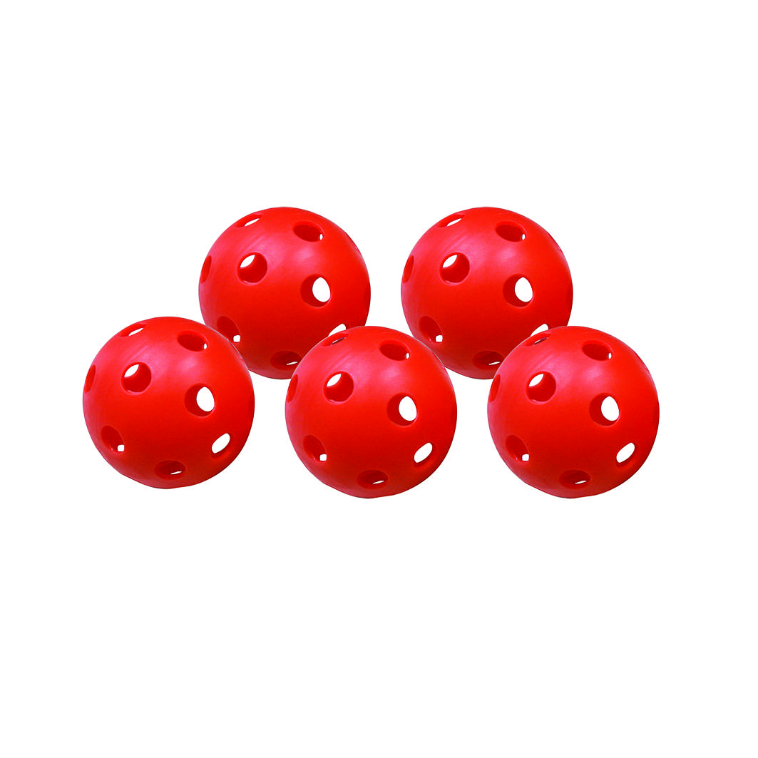 Innebandyboll 5-pack Röda