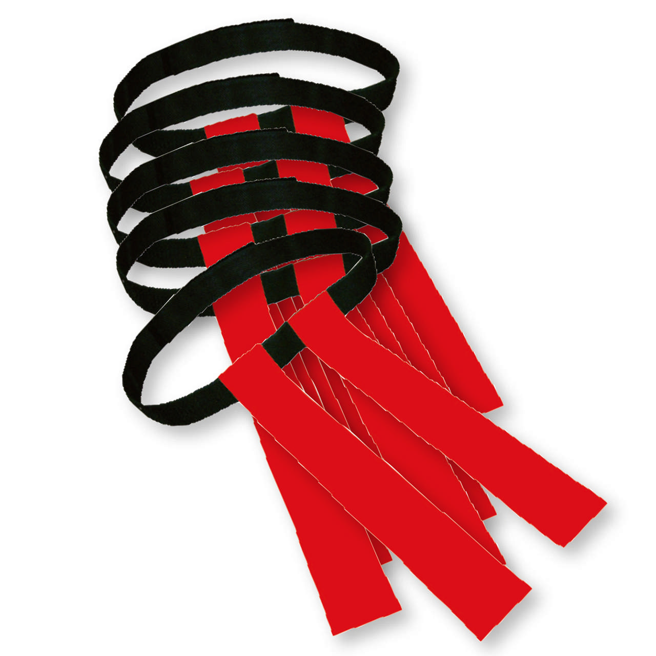 Flaggfotbolls-bälten 5-p, röda