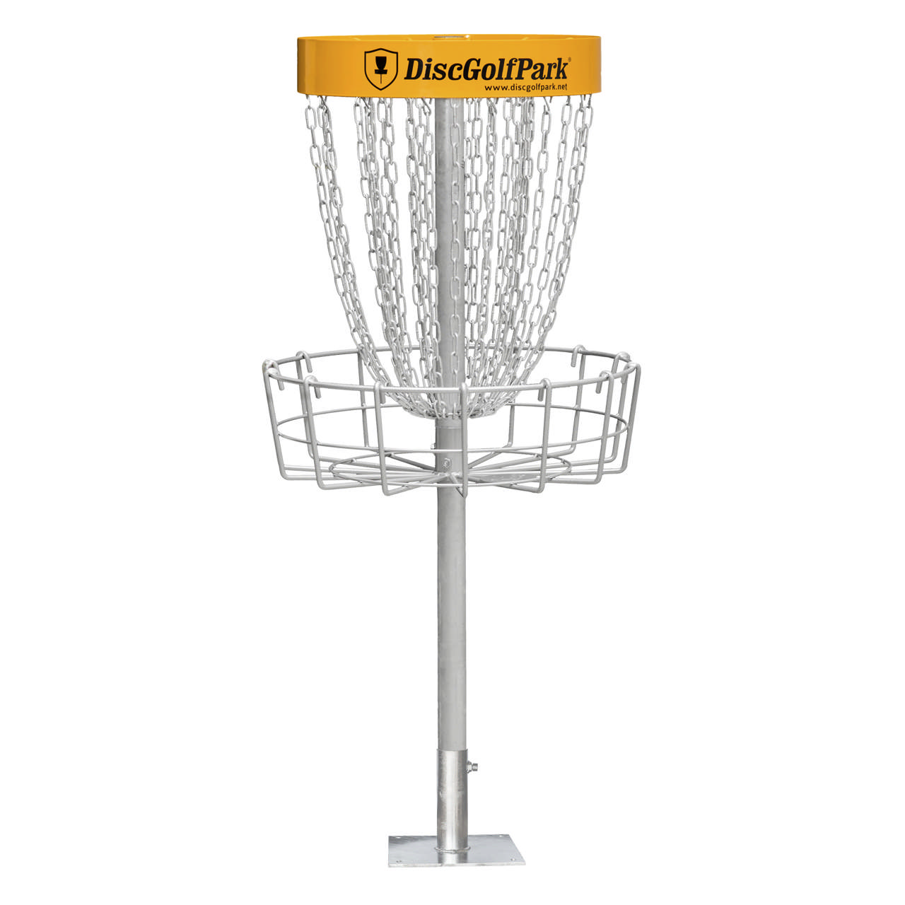 DiscGolfPark PRO Target, Sten, pdga-godkänd, inkl fot för berggrund