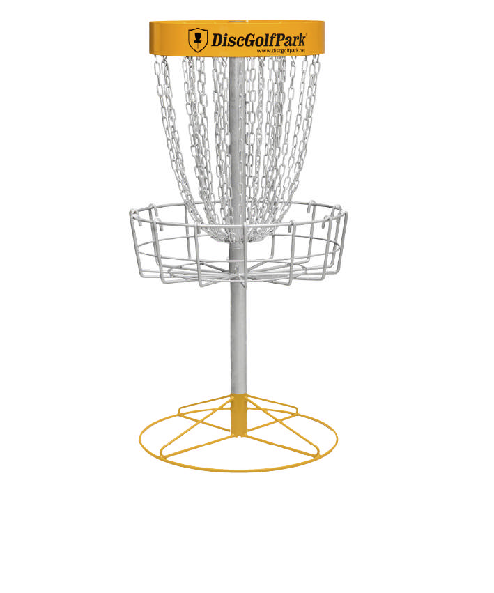 DiscGolfPark PRO Target, Portabel, pdga-godkänd, inkl ringfot för temporär placering