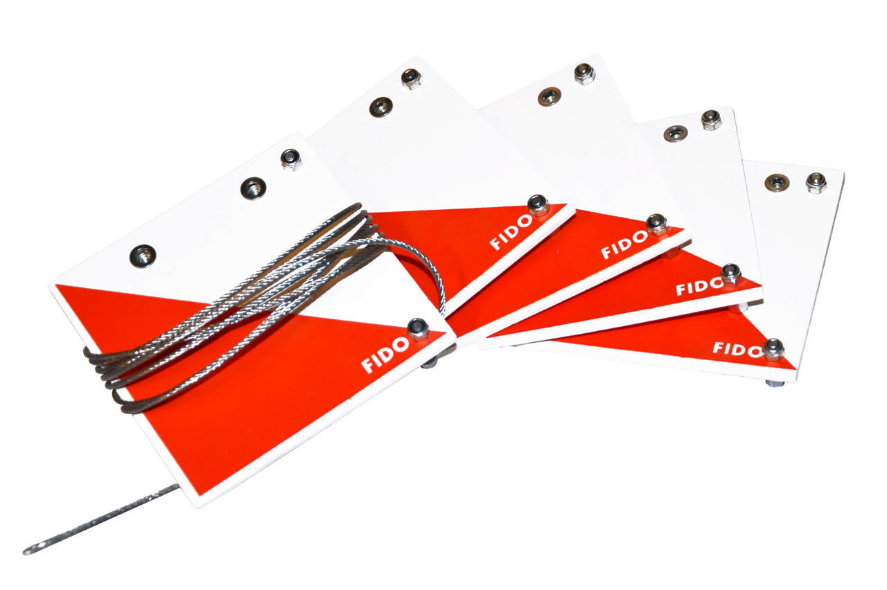 Orienteringsskærm FIDO Mini 5 pk