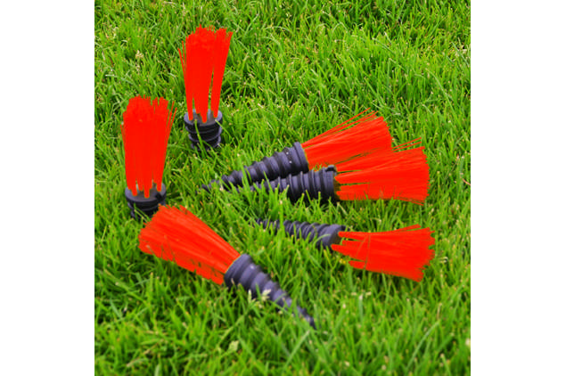 Linjepunkter 25-p, röda