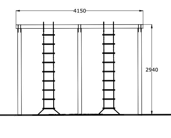 Repstege, hinderbana