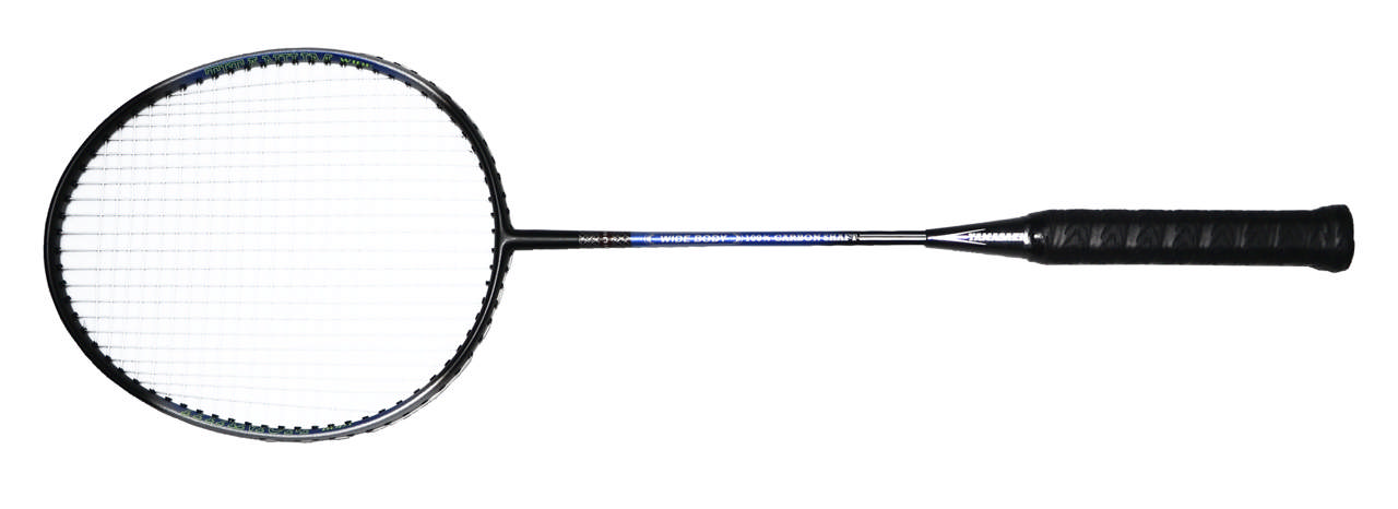 Badmintonracket YAMASAKI med inbyggt T-stycke, alum/titanium