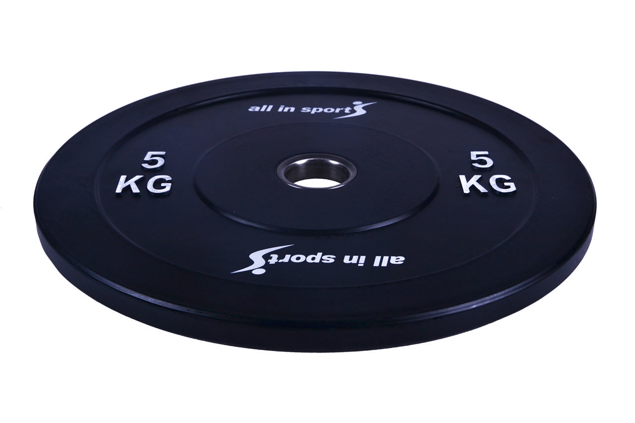 Bumper-plate ALL IN SPORT 5kg.