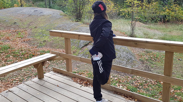 Stretchyta 2x2 meter, kan byggas ut vid behov