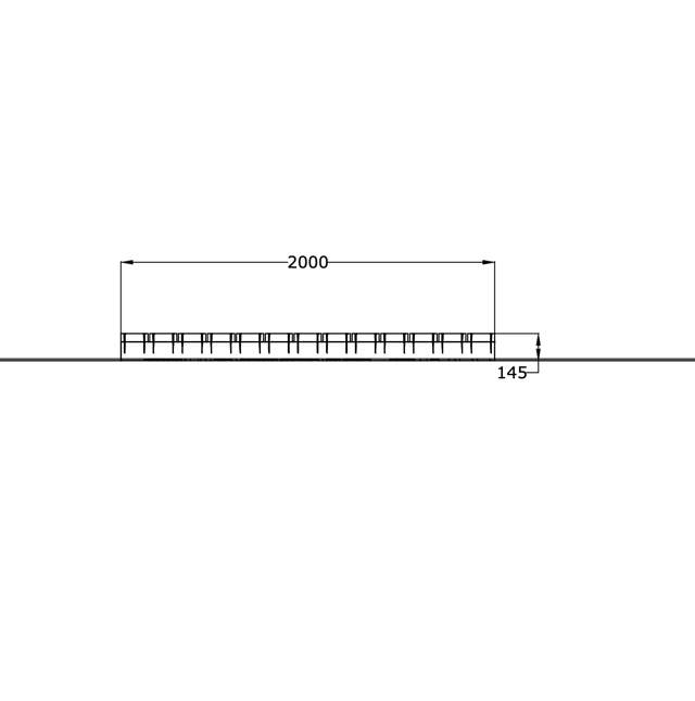 Stretchyta 2x2 meter, kan byggas ut vid behov