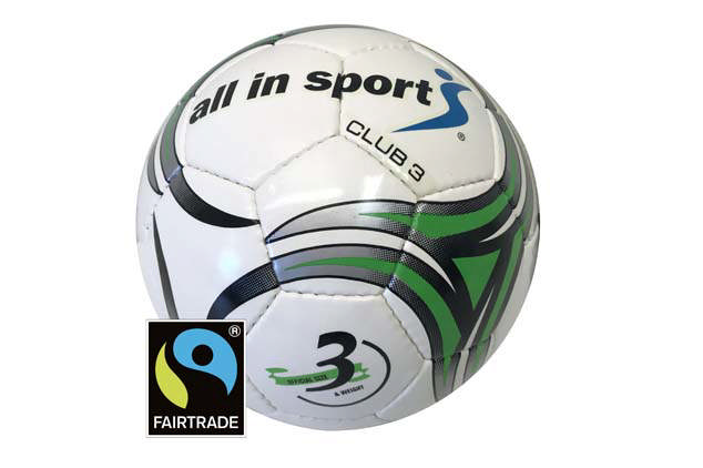 Fotboll ALL IN SPORT Club Fairtrade, strl 3