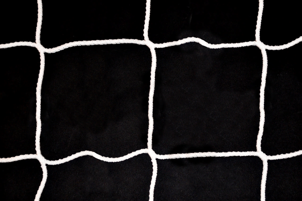 Fotbollsnät 7,32 x 2,44 m, SCANSIS Alu, 45 mm, vitt