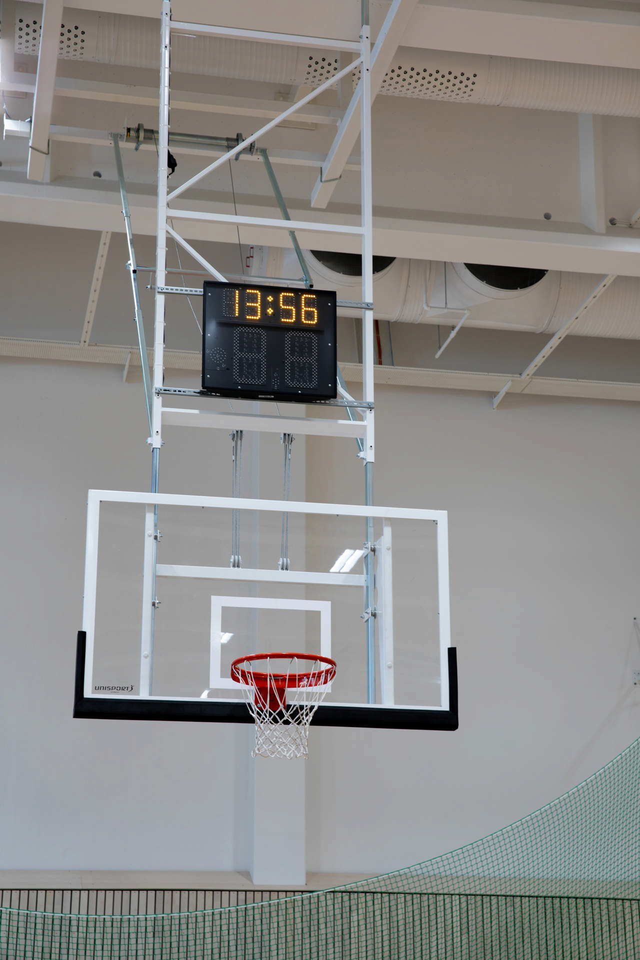 Basketmål UNISPORT takhengt match 6800x7600mm