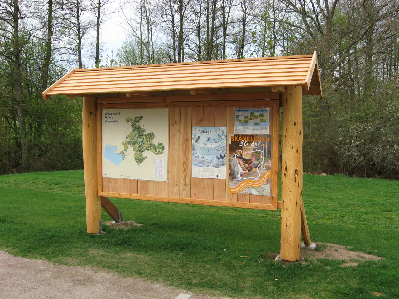 Informationstavla mellan