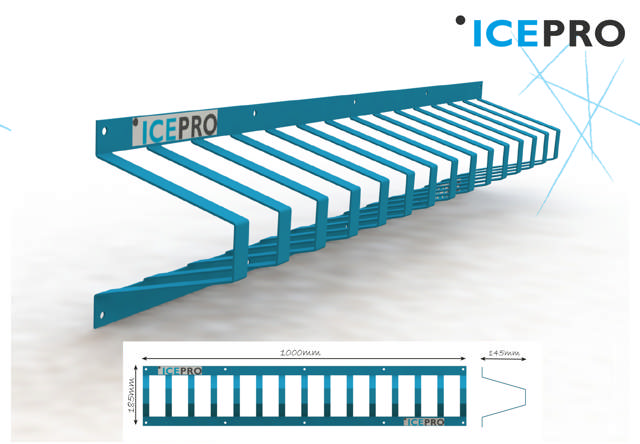 Klubbställ Team för väggmontering 30 klubbor