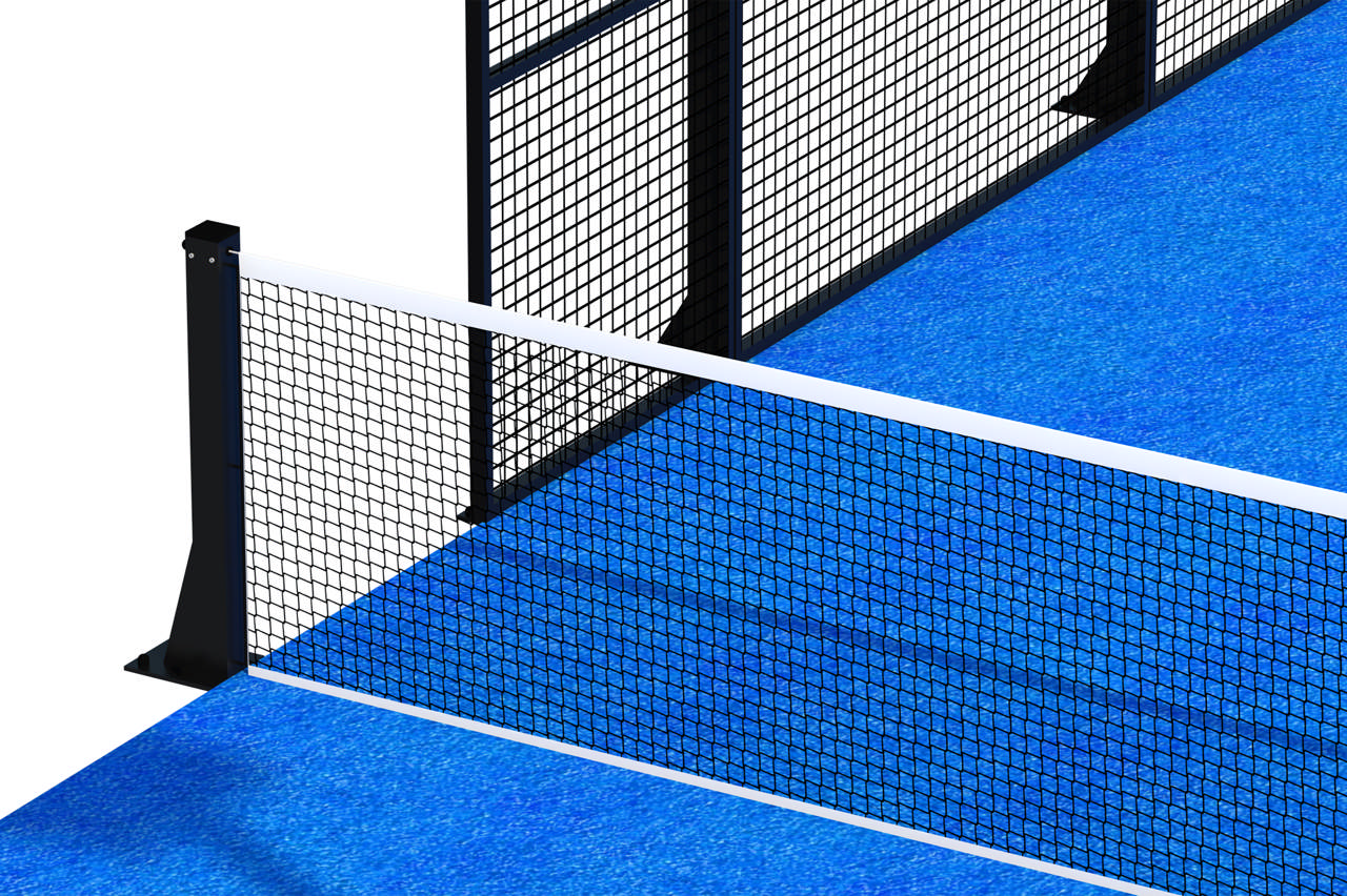 Padelnät Master AFP, unisport logga