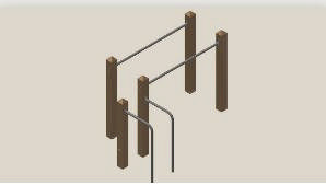 Kombinerad dips och barr