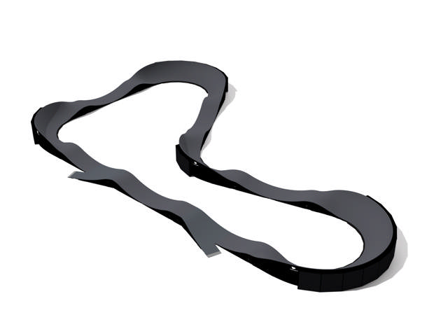 PumpTrack Classic Global  Komplett, incl city armour & entry/exit 